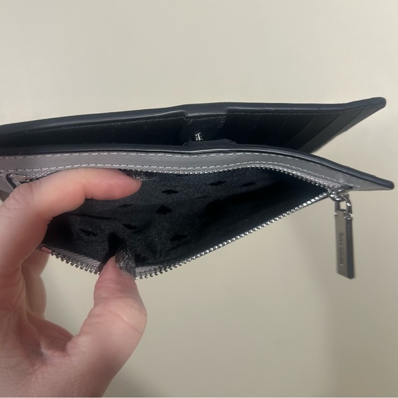 Kate Spade Staci Colorblock Medium Slim Bifold Wallet Saffiano Leather - Picture 4 of 5